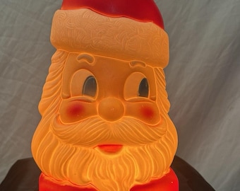 VTG 1974 Empire Carolina Enterprises Santa Claus Blow Mold Light Up Christmas