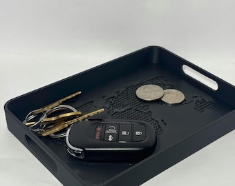 Modern World Key Coin Tray