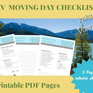 NEWBIES--RV Moving Day Checklist