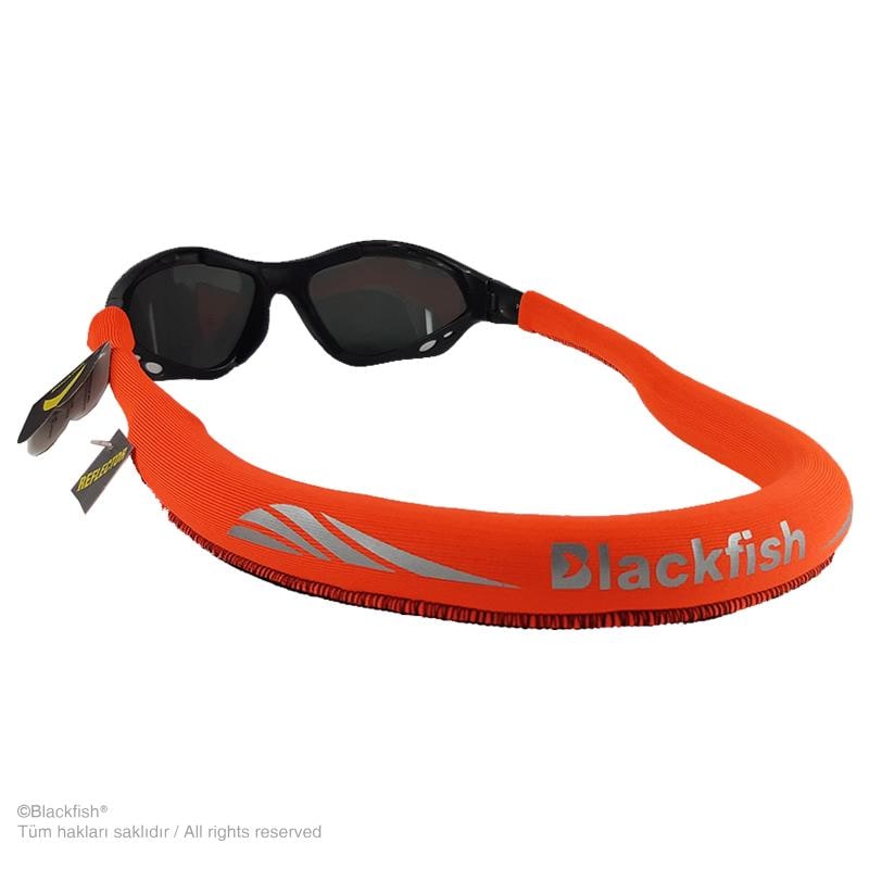 Reflective FAT Floating Eyewear Retainer Neon Sunglasses Strap for Water Sports