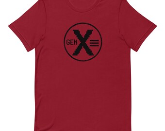 Camiseta engraçada da Geração X, Geração X, camiseta dos anos 90, camiseta dos anos 80, camiseta dos anos 70, humor da Geração X, presente nostálgico retrô, criados de forma diferente, camiseta estampada da Geração X