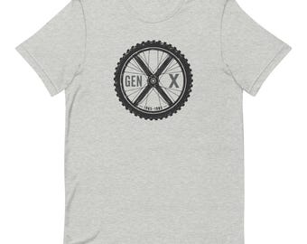 Camiseta engraçada da Geração X, Geração X, camiseta dos anos 90, camiseta dos anos 80, camiseta dos anos 70, humor da Geração X, presente nostálgico retrô, criados de forma diferente, camiseta estampada da Geração X