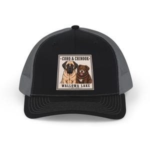 Coho & Chinook Dogs Snapback Cap | Wallowa Lake Patch