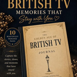 Brittisk TV-journal från den gyllene tidsåldern | Minnessak för fans av mysteriedrama (utskrivbar PDF) bild 9
