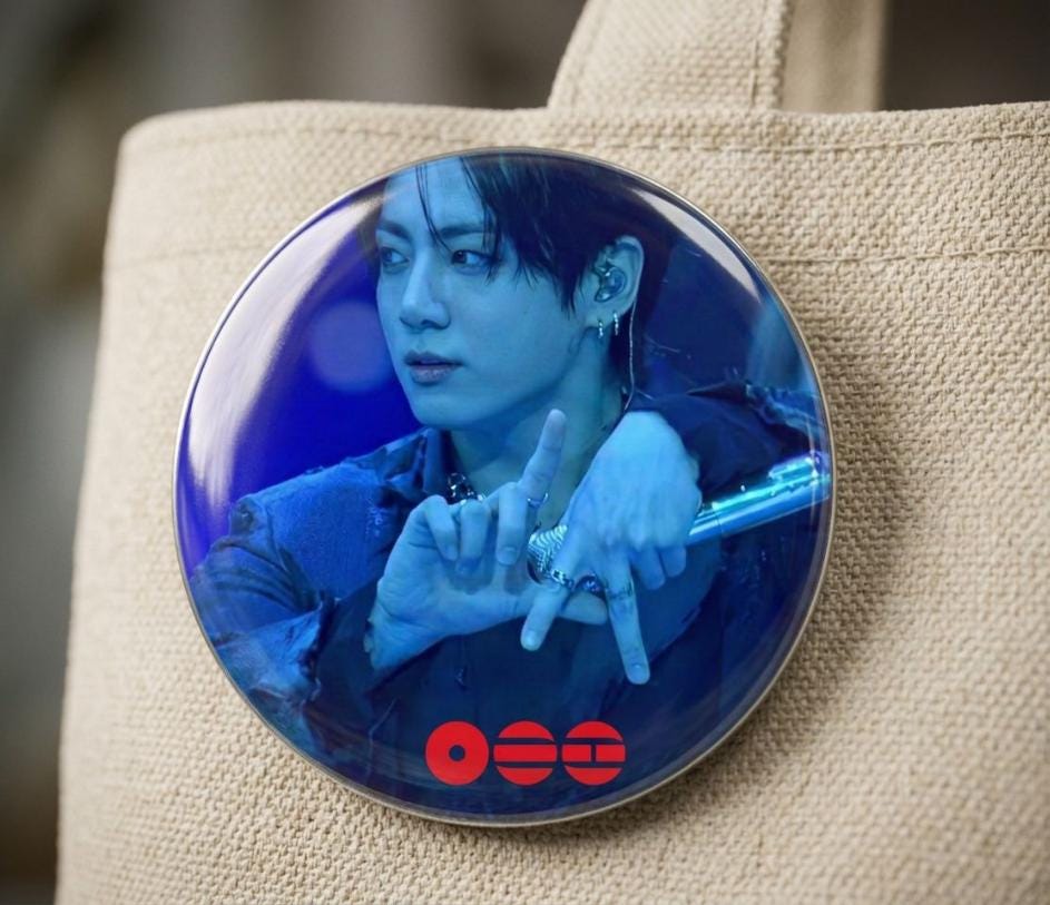 Jungkook Buttons - Etsy