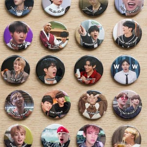 Bts Button Pins - Etsy
