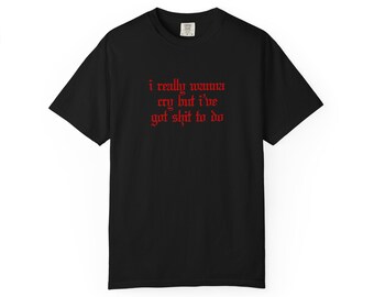 Cheeky Gothic Quote Tee