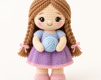 Lily the Little Yarn Keeper Crochet