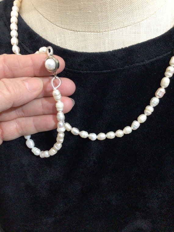 Vintage Estate Freshwater Pearls Necklace & Bracel