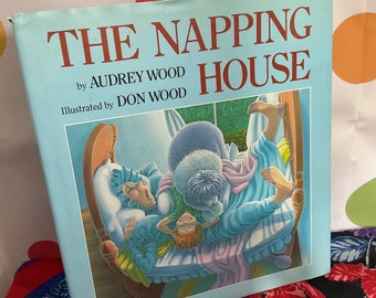 1984 The Napping House By Audrey Wood Dust Cover First Edition