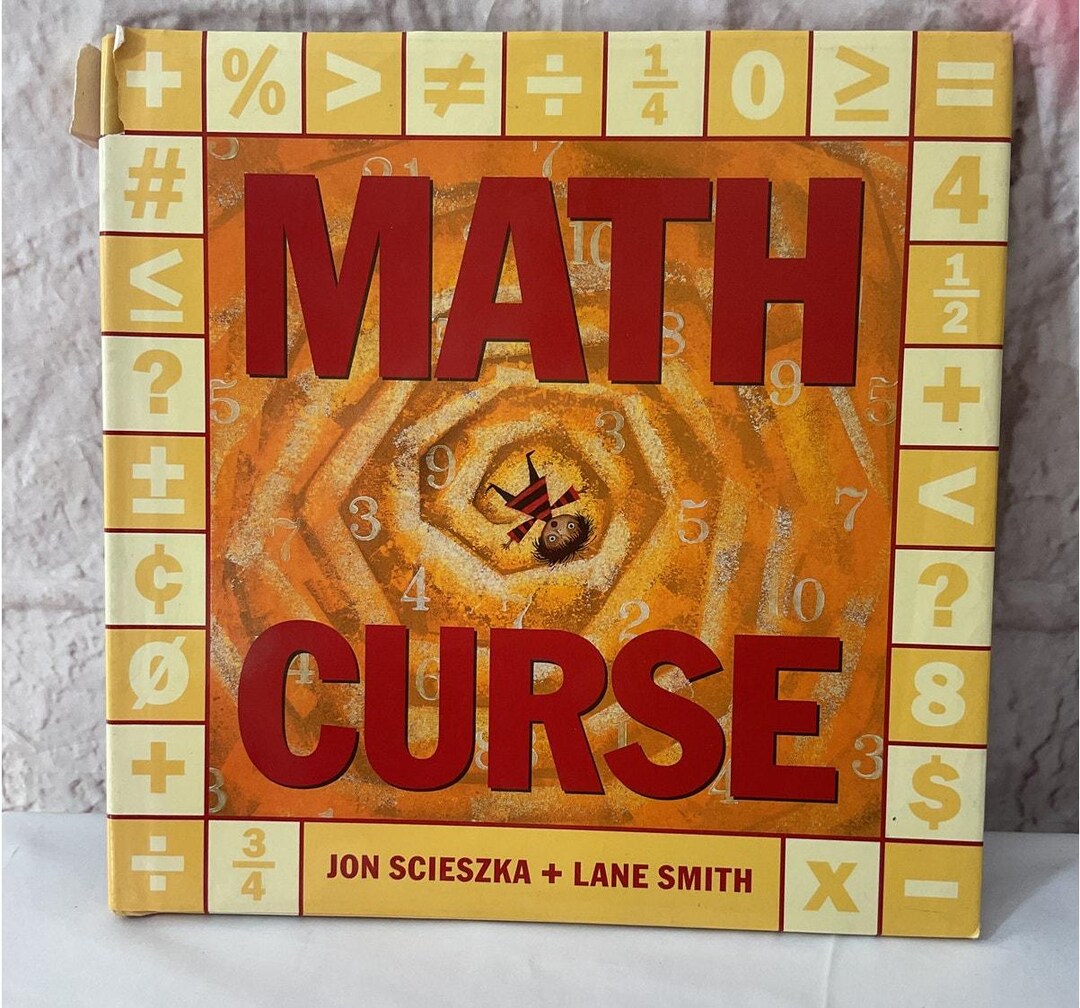 1995 Math Curse by Jon Scieszka Lane Smith Hardcover Excellent - Etsy