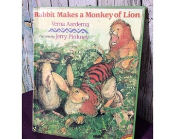 1989 Rabbit Makes A Monkey of Lion By Verna Arden’s