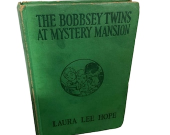 1945 Die Bobbsey Twins in der Mystery Mansion Erstausgabe