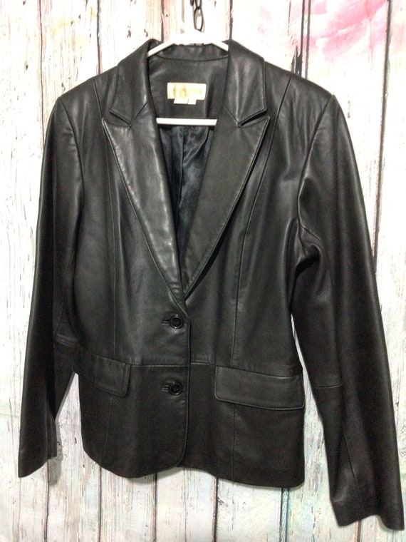 Veste Western En Cuir Suédé Margaret Godfrey - Taille 4 Femme, Marron, Occasion Très Bon état