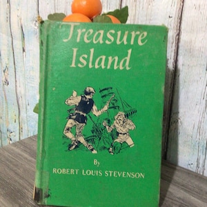 1948 Twarda okładka Treasure Island Pierwsze wrażenie Roberta Louisa Stevensona