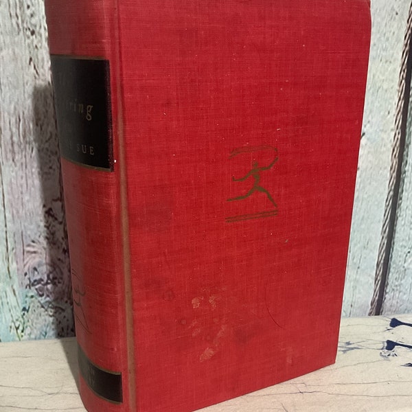 Antique Book The Wandering Jew By Eugene Sue