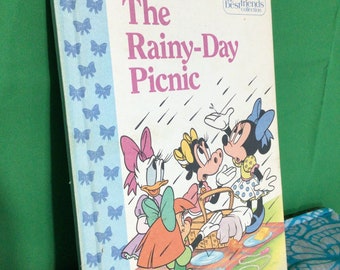 1991 Hardback Children’s Book “The Rainy-Day Picnic” By Ruth Lerner Perle