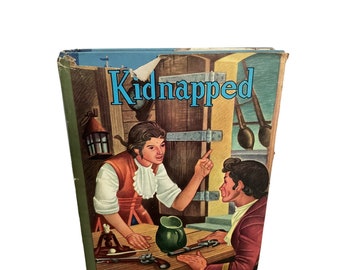 1935 „Kidnapped“ von Robert Louis Stevenson, gebundene Ausgabe mit Schutzumschlag