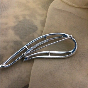Vintage Sarah Coventry Brooch Pin Silver Marked Nice!