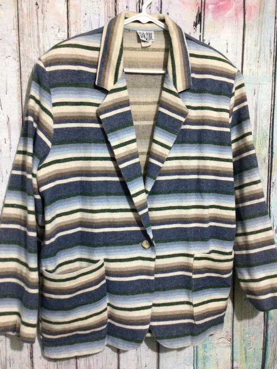 Vintage Star Cody 90’s Blazer Striped Super Soft S