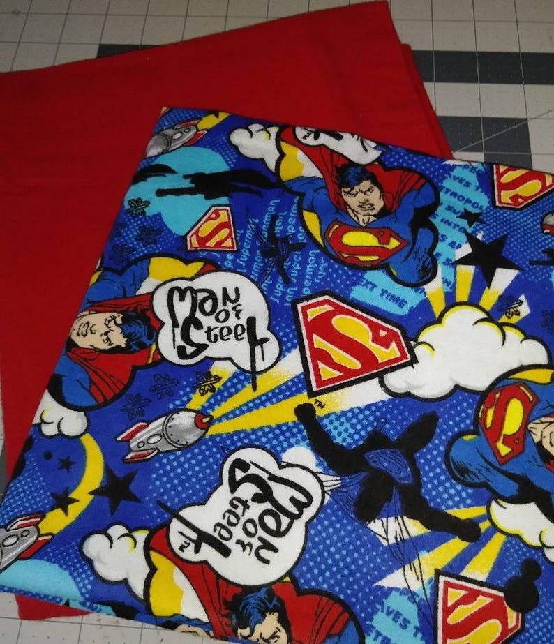 superhero receiving blankets