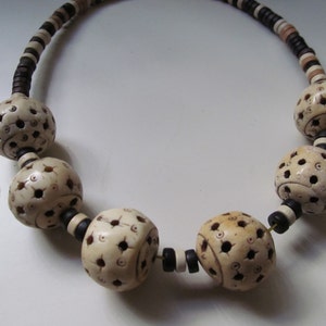 Wooden Bead Necklace