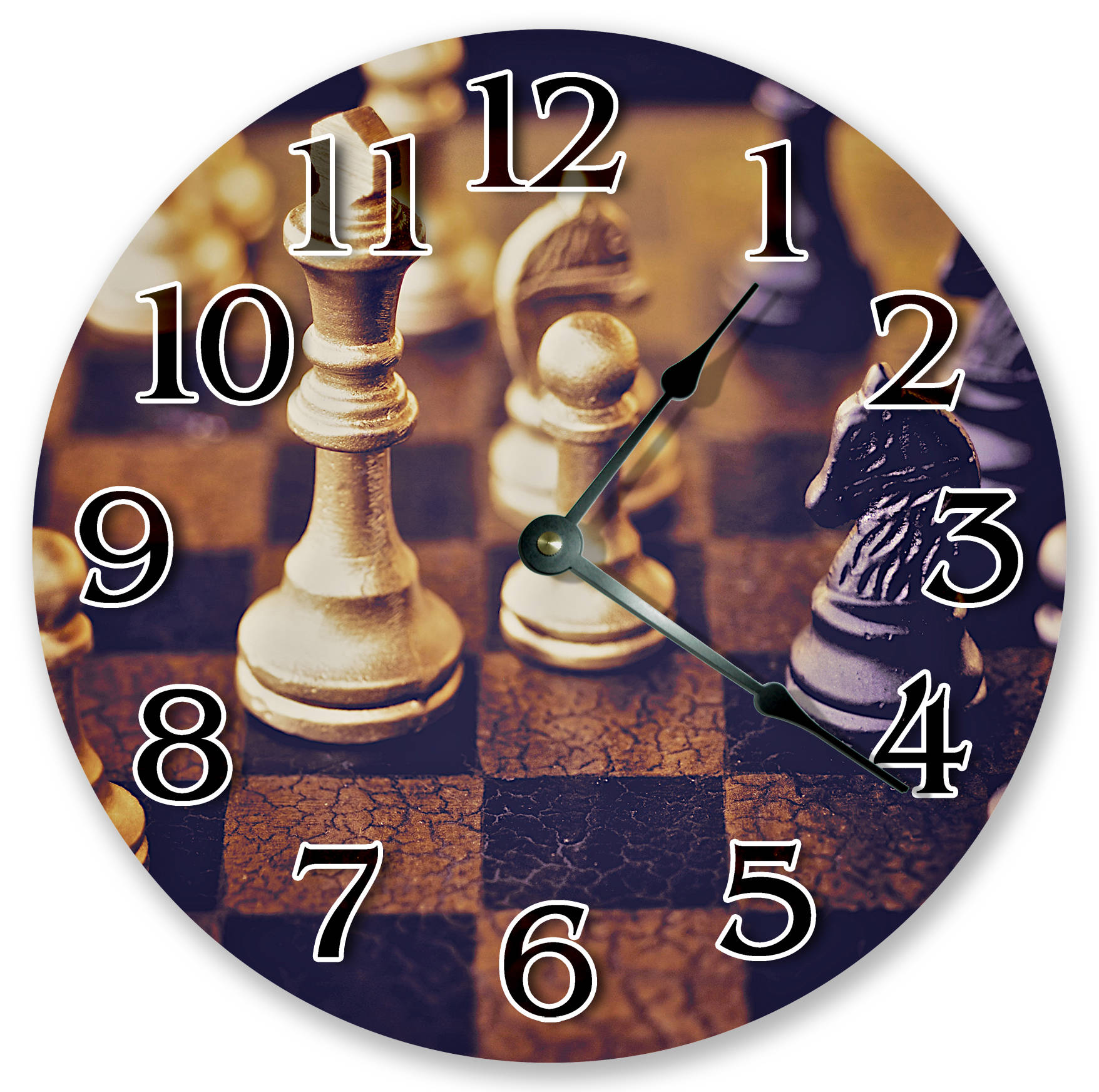 Chess Navigation Compass On Chessboard Concept Stock Photo