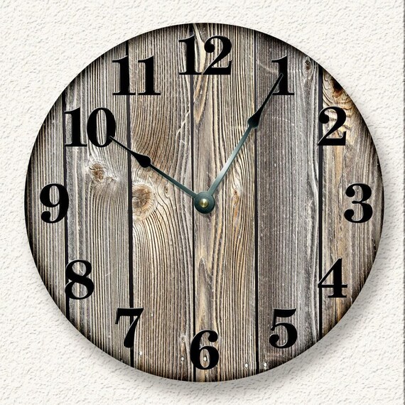 Rustic Cabin Wall Clocks Rustic Wood Silhouette Bear Wall Clock Wooden
