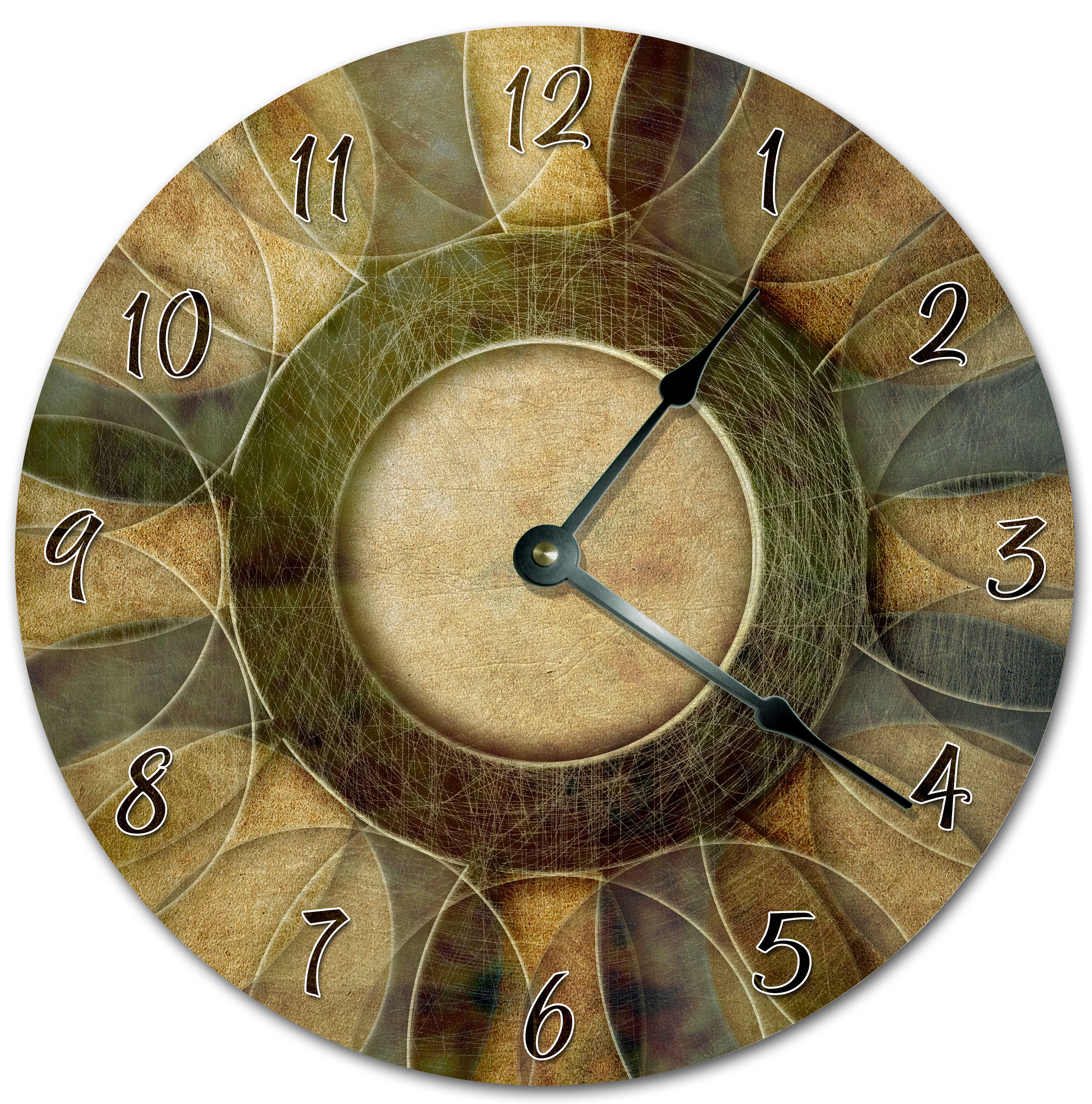 10.5 Adorable ARTWORK Clock Living Room Clock Large Etsy UK