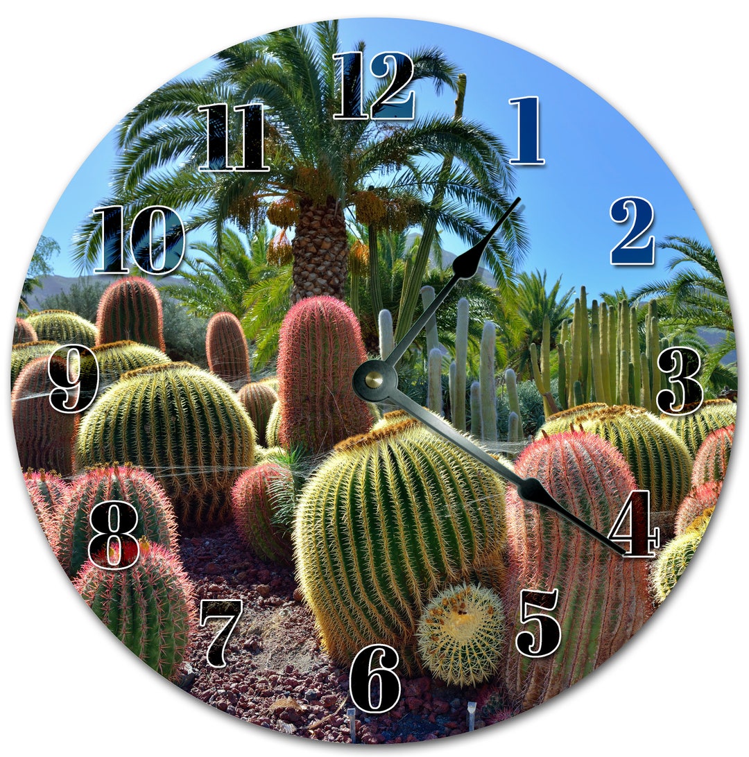 Cactus Wall Clock: 10.5