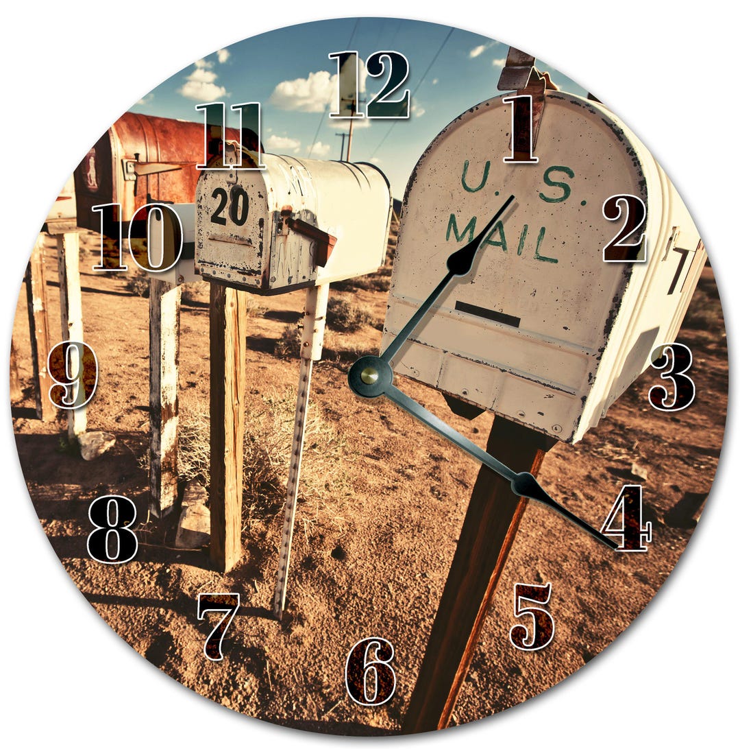 Mailbox Clock 10.5