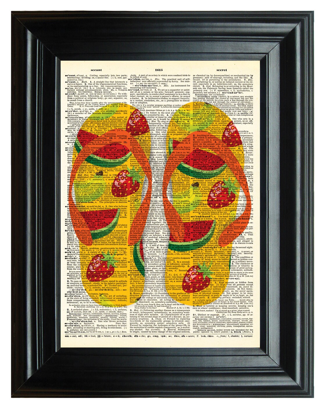 Flip Flops Sandals Beach Vintage Print, VINTAGE DICTIONARY PRINT