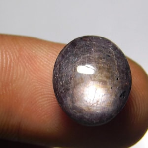 Rubí natural en forma de estrella, cabujón suelto, forma redonda, 14x12x7 mm, 1 pieza, 12 quilates.