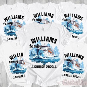 Custom Matching Cruise Shirts, Cruise Squad 2023, Personalized Family Matching Group Cruise Shirt, Cruise Vacation Tee, Family Cruise Tshirt