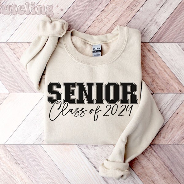 Senior 2024 Sweatshirt Etsy