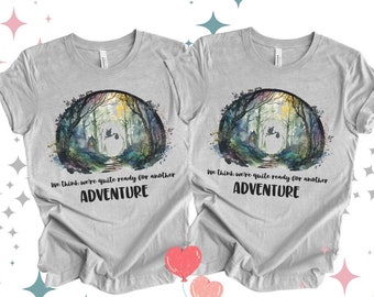 Koszulki z ogłoszeniem ciąży, Koszulka z ogłoszeniem dziecka Ready for Adventure, Objawienie dziecka na kempingu, Objawienie ciąży na wędrówce, Baby Shower
