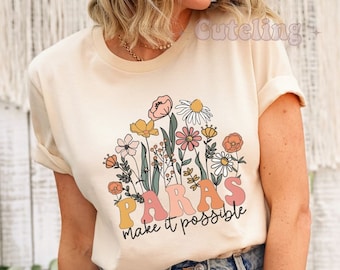 Paraprofessional Shirt, Teacher Aide Shirt, Behavior Teacher Shirt, Gift For Paraprofessional, Para T-Shirt Special Education Teacher Shirts