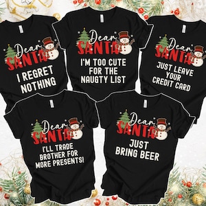 Family Christmas Pajamas, Matching Family Christmas Pajamas, Holiday Pajamas, Christmas PJs Family, Family Christmas Shirts, Group Shirts
