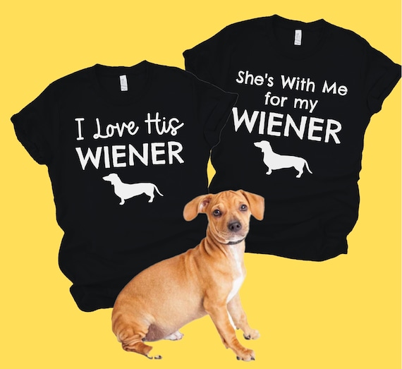 I Love My Wiener T-Shirt Dachshund Weiner Dog Funny Gift Tee I Love My Wiener T-Shirt Dachshund Weiner Dog Funny Gift Tee