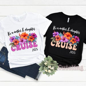 Mother Daughter Cruise Shirt Motherhood T-Shirt Mother Daughter Trip Shirt Mothers Day Gift Mother Daughter Tshirt Christmas Plus Size Tops