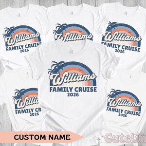 Custom Matching Cruise Shirts, Cruise Squad 2026, Personalized Family Matching Group Cruise Shirt, Cruise Vacation Tee, Family Cruise Tshirt