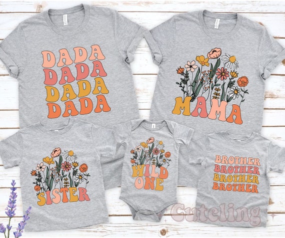 Matching Shirt Cute 1st Birthday Uncle Of The Wild One Tee Matching Shirt Cute 1st Birthday Uncle Of The Wild One Tee