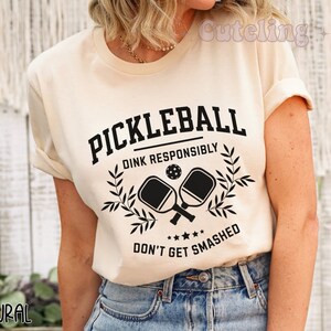Pickleball Shirt Pickleball Spieler Shirt Pickleball Geschenk Shirt Pickleball Geschenk für Frauen Racquetball Paddleball Sport Plus Size Shirts