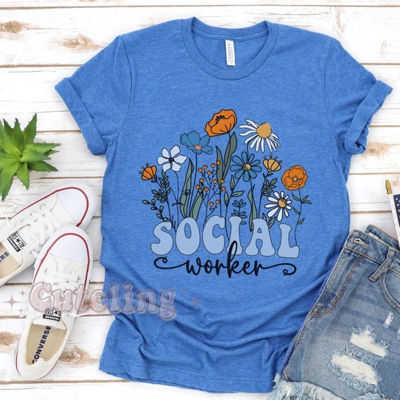CPS Caseworker Shirt, Social Worker Shirt, Wear Blue for Child