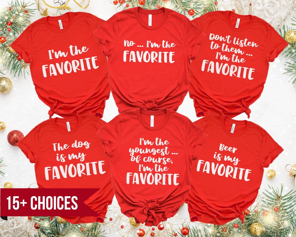 HRAPDA Matching Christmas Pjs for Family,Funny Long Sleeve