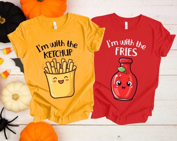 Best Friends Shirt - Ketchup And Fries Best Friends Shirt - Ketchup And Fries