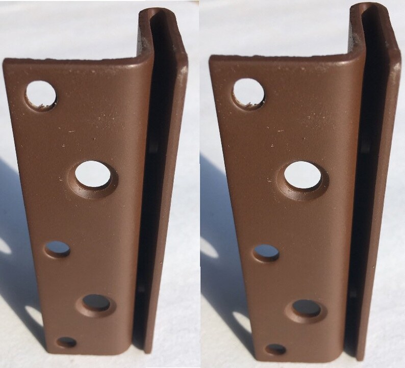 Bed Frame To Post Double Hook Bracket Set Of 2
