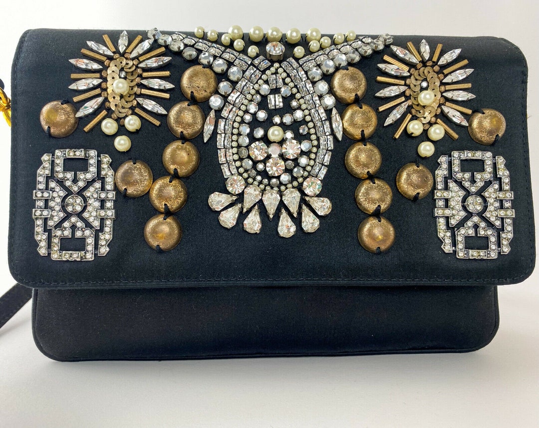 Christian Lacroix 刺繍 ブラックジャケット 38 Christian Lacroix 刺繍 ブラックジャケット 38