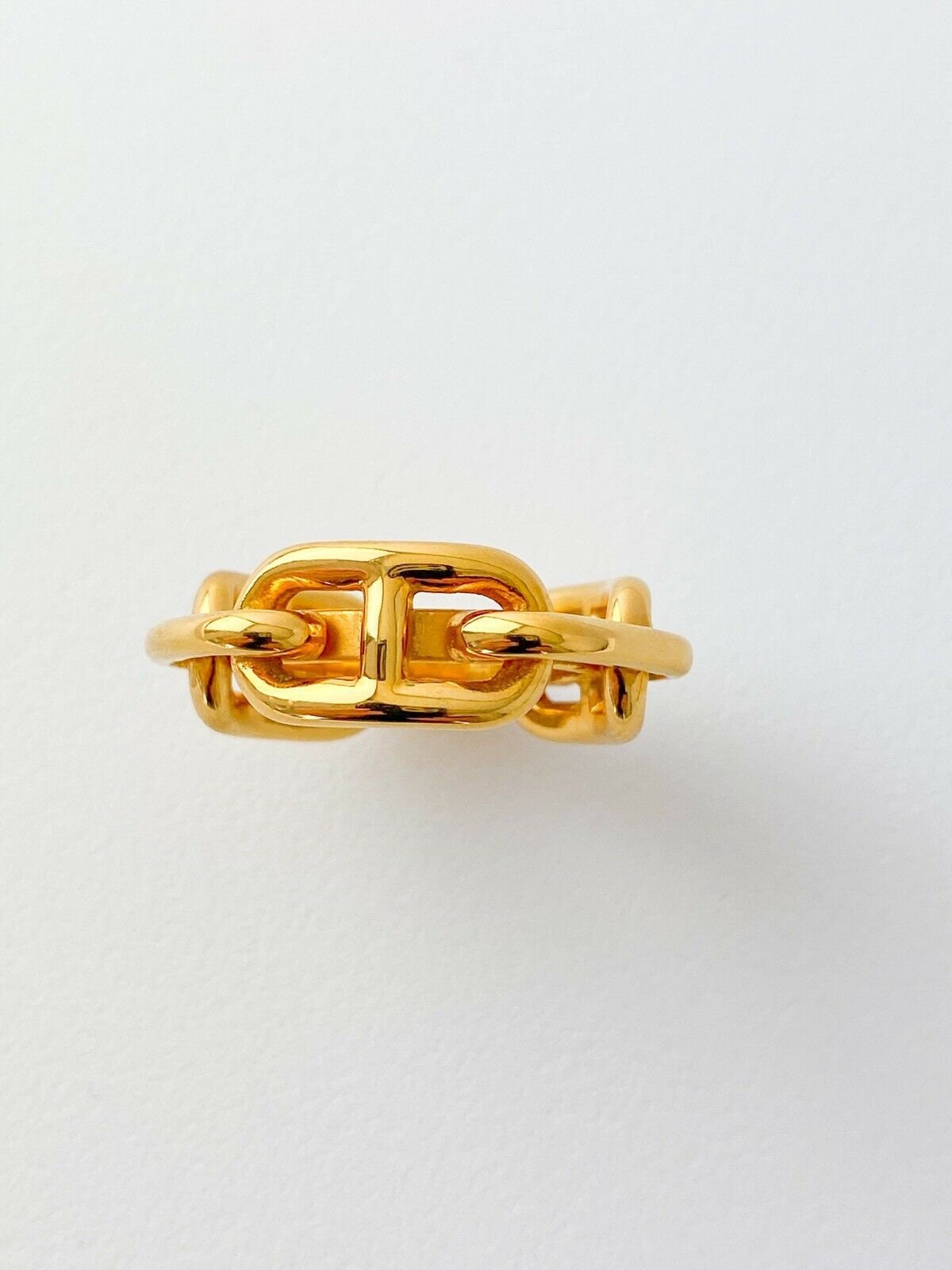 Hermes Gold Horse Bit Scarf Ring – I MISS YOU VINTAGE