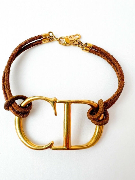 Vintage Christian Dior Bracelet, Gold Tone Bracelet, Chain Bracelet, Charm  Bracelet, CD Logo Bracelet, Vintage Rhinestone, Vintage Bracelet - Etsy